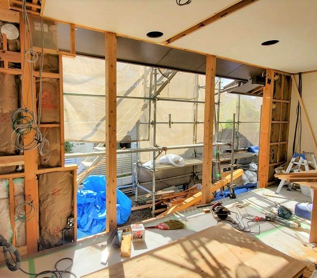 戸建リノベの完成まで~②サッシ取替~
