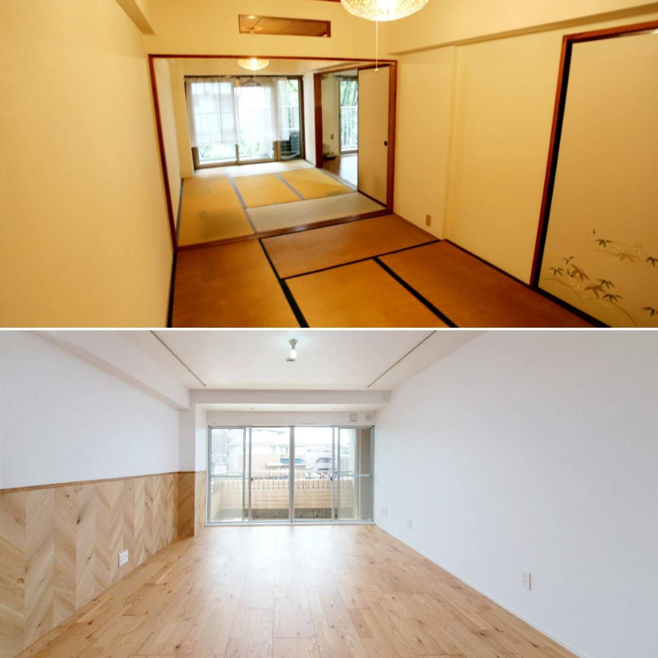 深堀り!!リノベーション10~居室×和室から洋室へ~